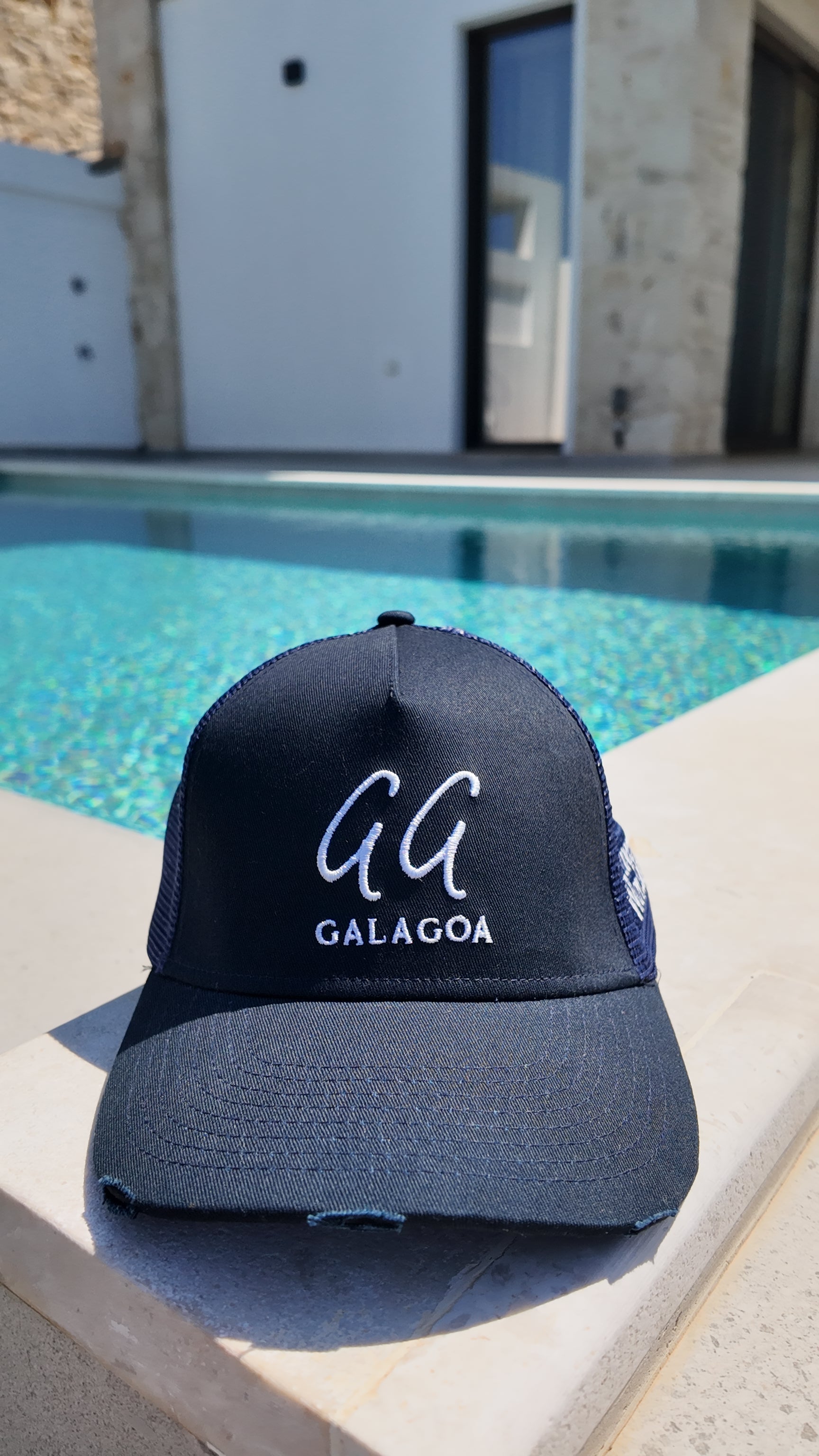 GALAGOA Original Trucker Cap in Navy