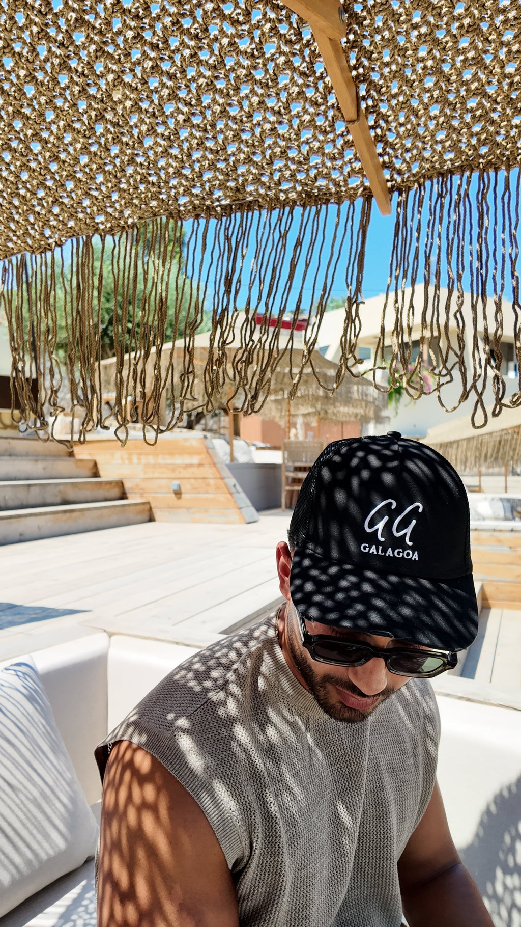 GALAGOA Original Trucker Cap in Black