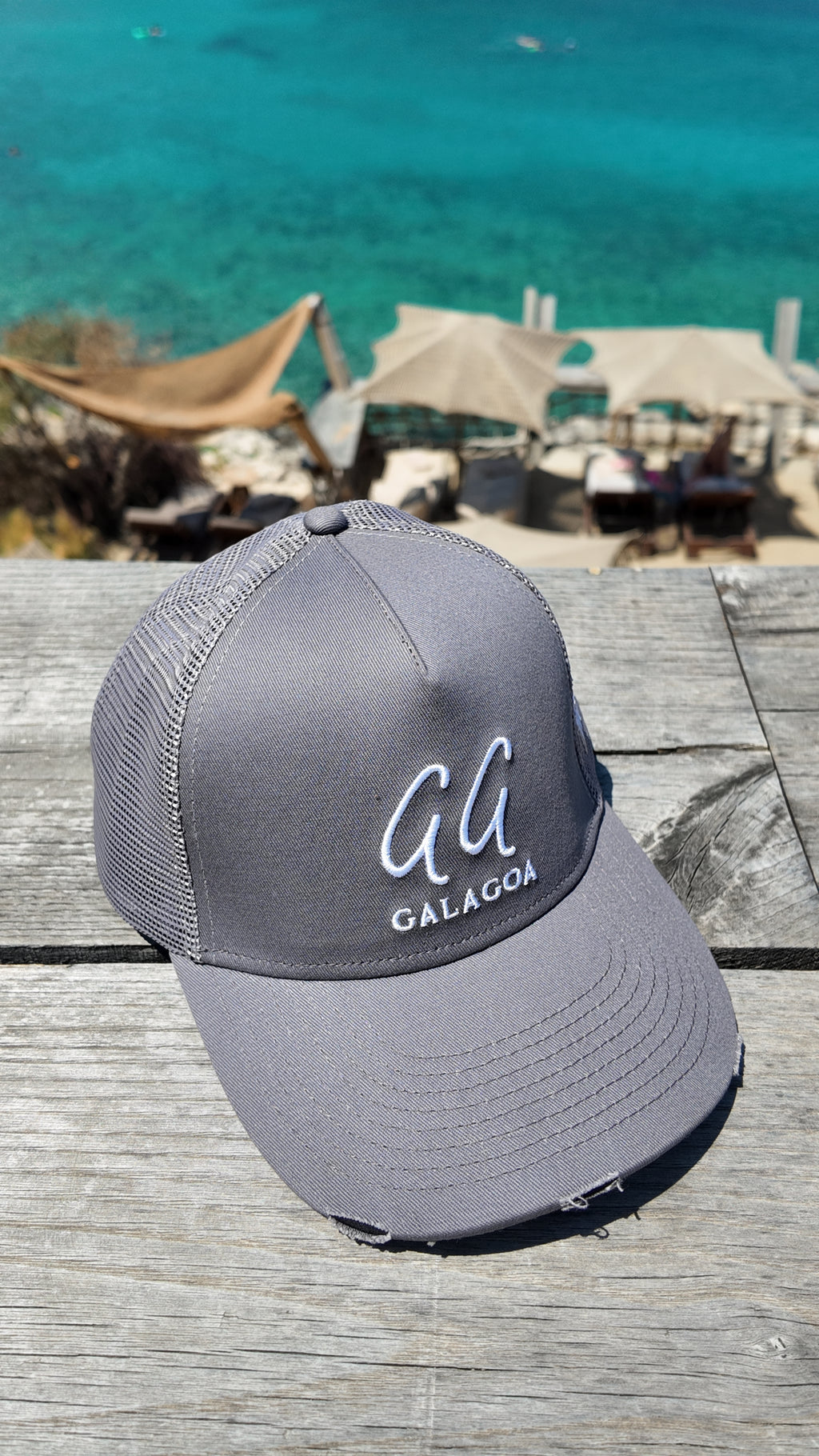 GALAGOA Original Trucker Cap in Grey