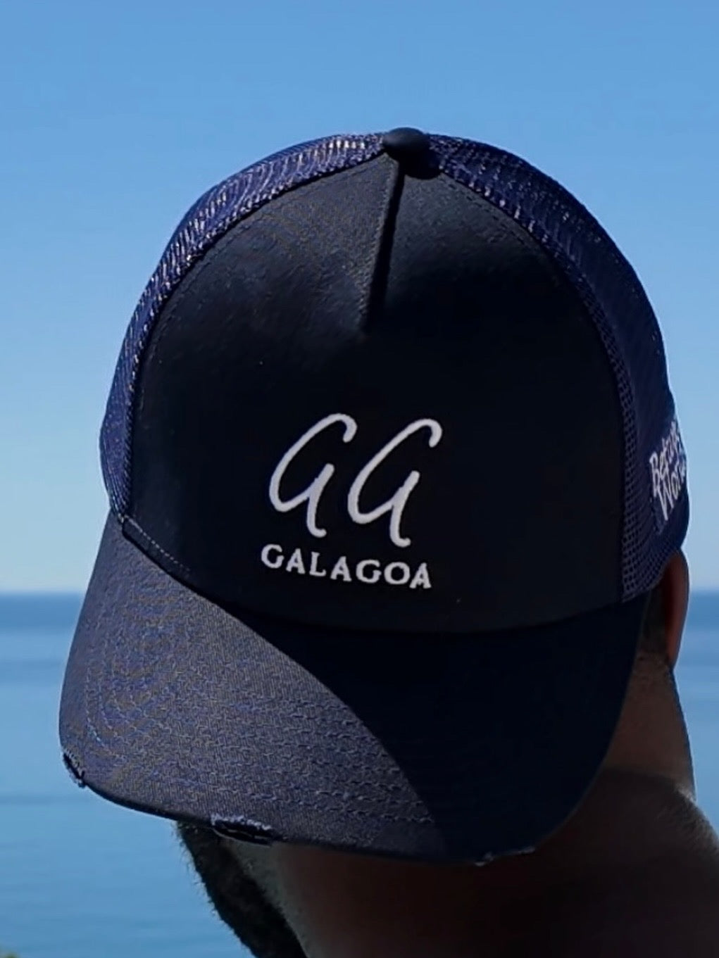 GALAGOA Original Trucker Cap in Navy